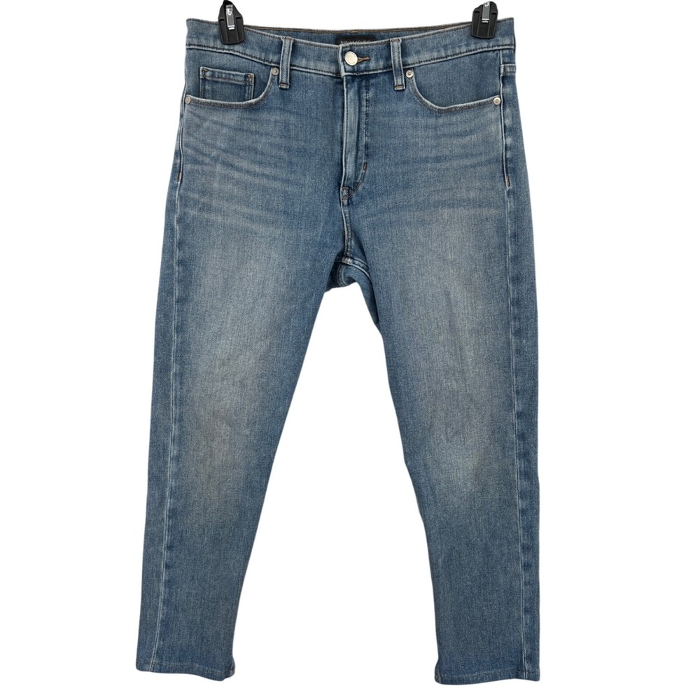 Banana Republic Washwell Mid-Rise Skinny Jeans Size 30 Medium Wash Stretch Denim